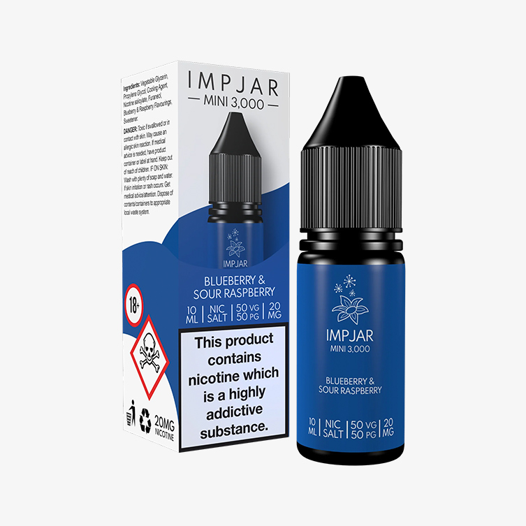 Imp Jar – Blueberry Sour Raspberry 10ml Salt Nicotine E-liquid
