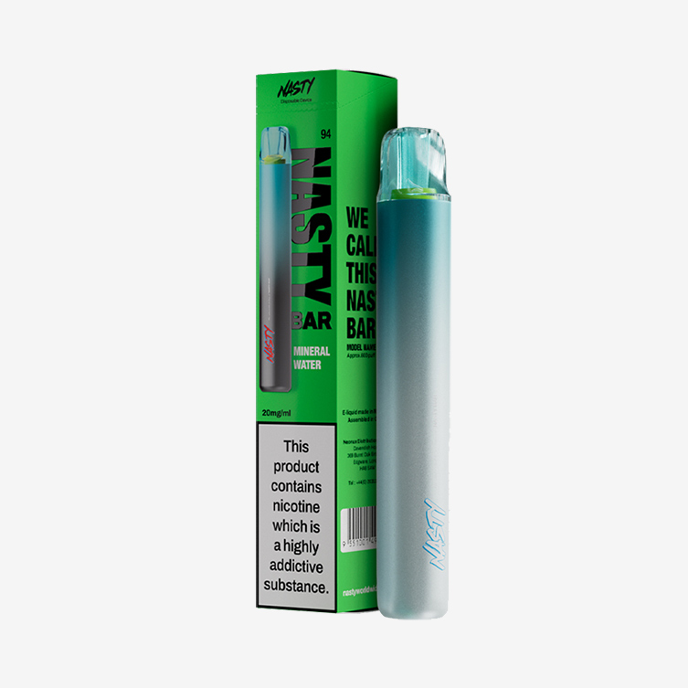 Nasty Bar DX2 Disposable – Mineral Water