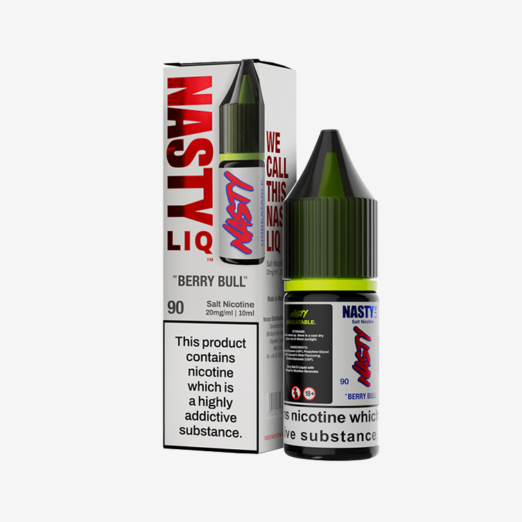 Nasty Liq – Berry Bull 10ml Salt Nicotine E-liquid