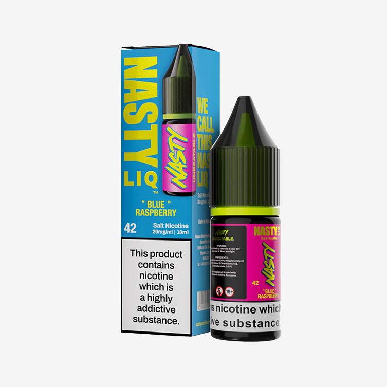 Nasty Liq – Blue Raspberry 10ml Salt Nicotine E-liquid