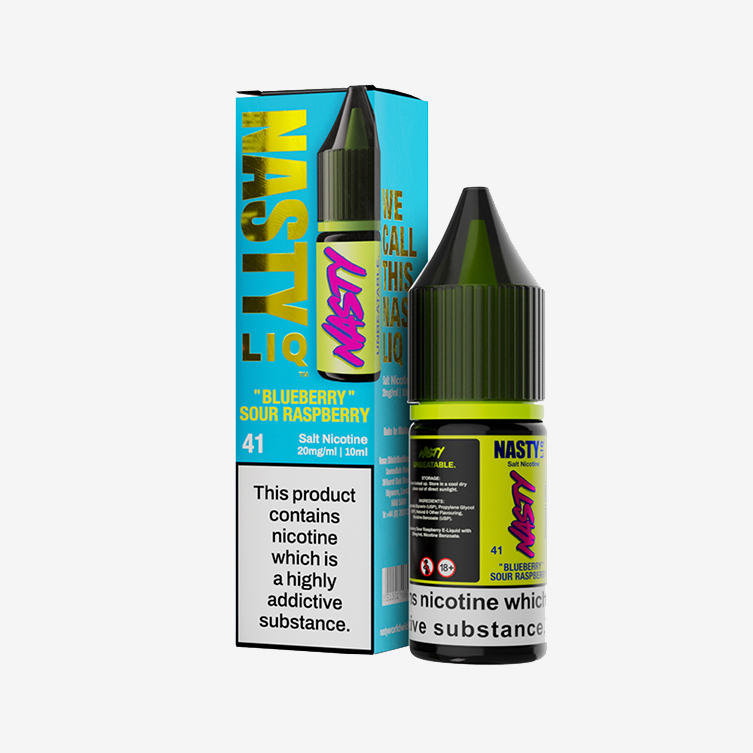 Nasty Liq – Blueberry Sour Raspberry 10ml Salt Nicotine E-liquid