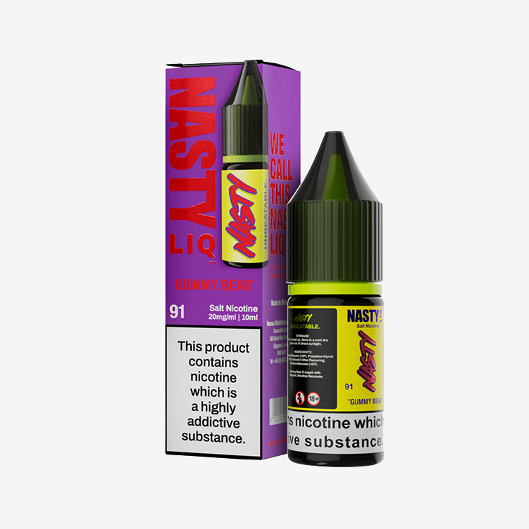 Nasty Liq – Gummy Bear 10ml Salt Nicotine E-liquid