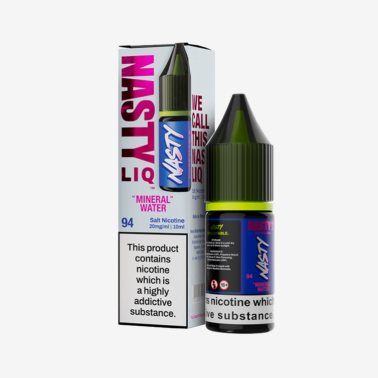 Nasty Liq – Mineral Water 10ml Salt Nicotine E-liquid