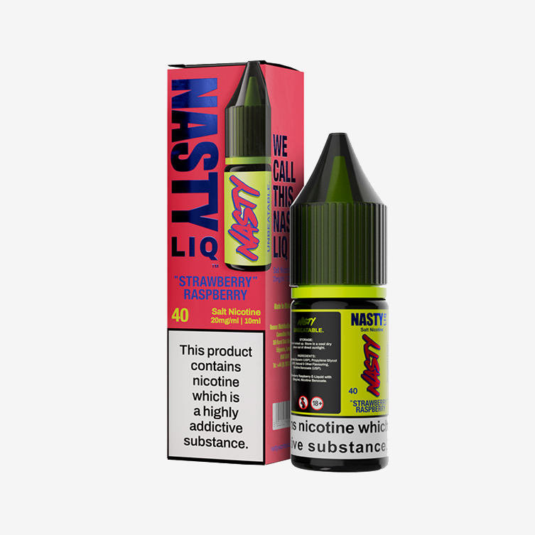 Nasty Liq – Strawberry Raspberry 10ml Salt Nicotine E-liquid