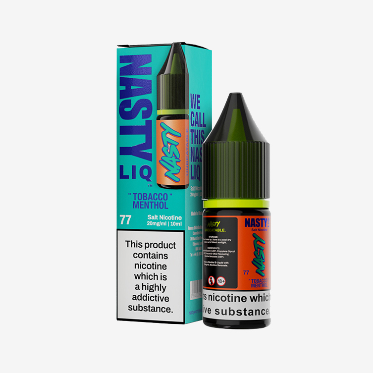 Nasty Liq – Tobacco Menthol 10ml Salt Nicotine E-liquid
