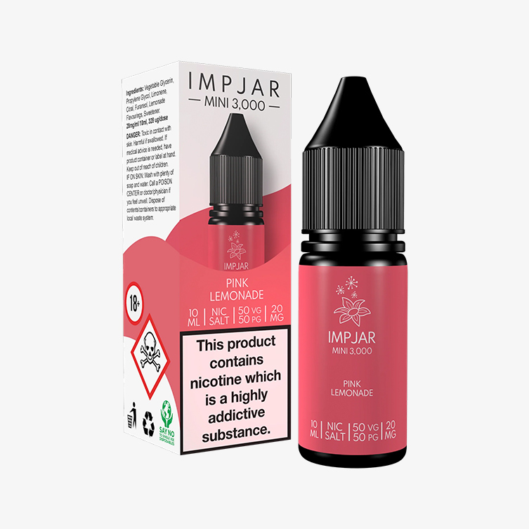 Imp Jar – Pink Lemonade 10ml Salt Nicotine E-liquid