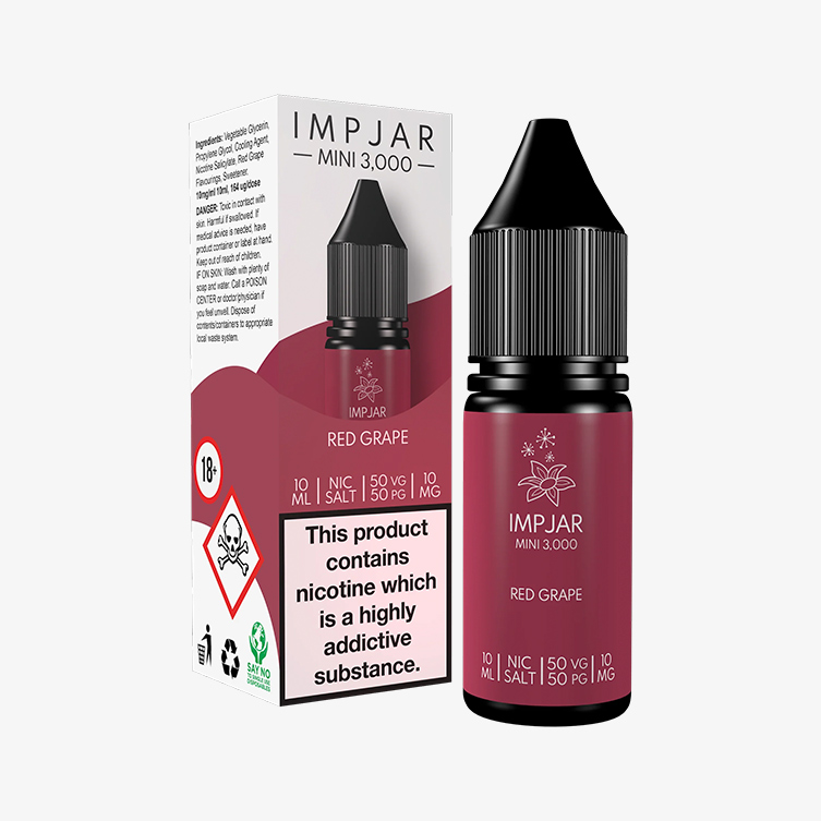 Imp Jar - Red Grape 10ml Salt Nicotine E-liquid
