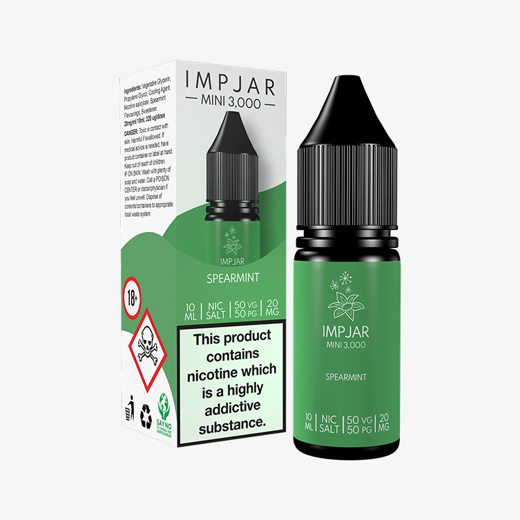 Imp Jar – Spearmint 10ml Salt Nicotine E-liquid