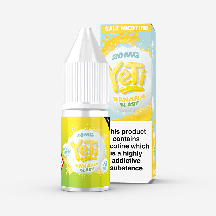 Yeti – Banana Blast 10ml Salt Nicotine E-liquid