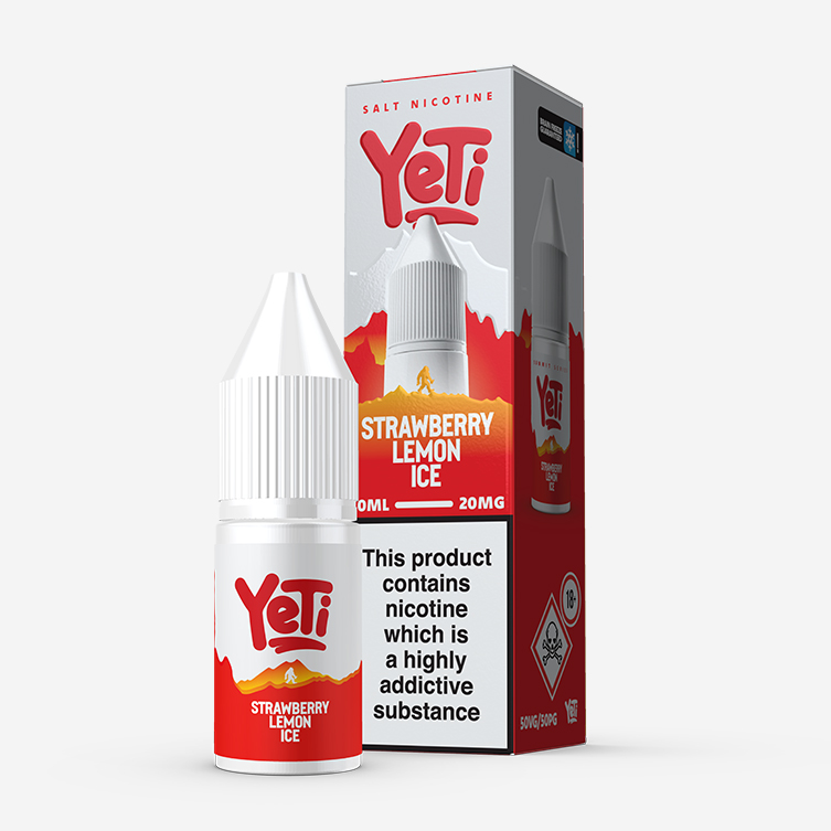 Yeti Summit – Strawberry Lemon Ice 10ml Salt Nicotine E-liquid