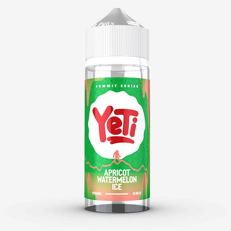 Yeti Summit Series  – Apricot Watermelon Ice 100ml E-liquid