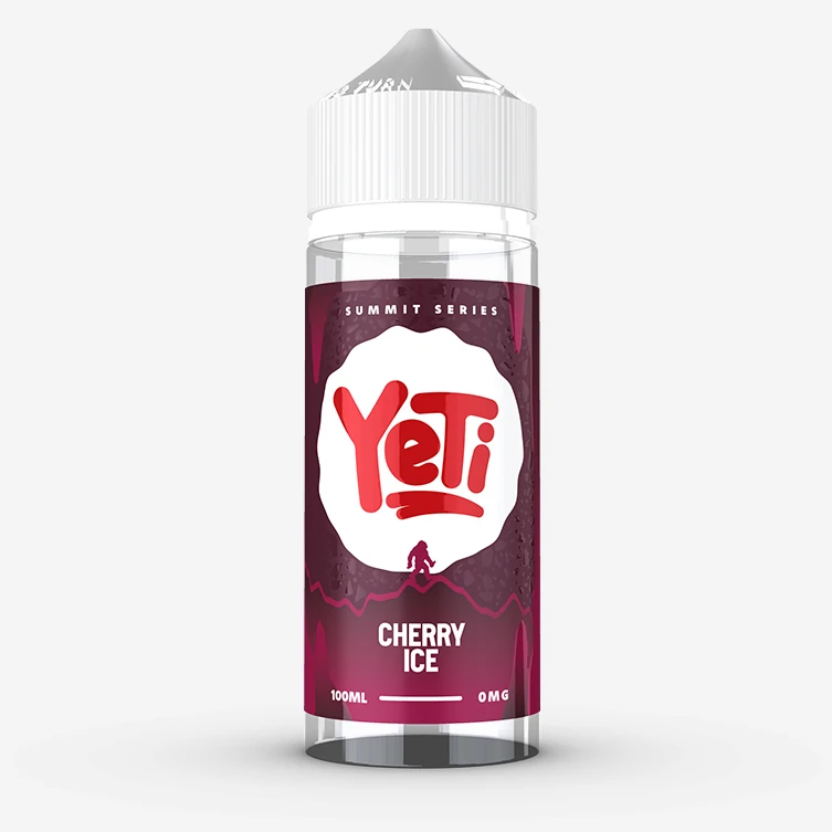 Yeti Summit Series  – Cherry Ice 100ml E-liquid