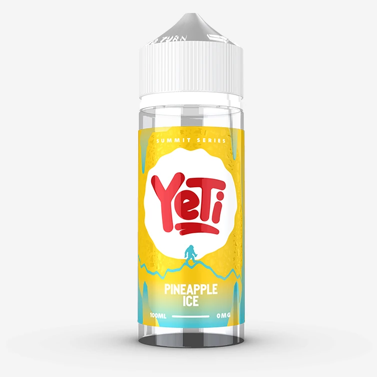 Yeti Summit Series  – Pineapple Ice 100ml E-liquid