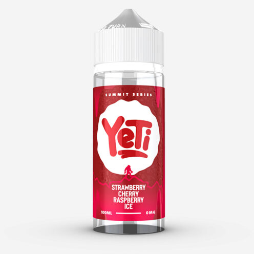 Yeti Summit Series 100ml Strawberry Cherry Raspberry Ice