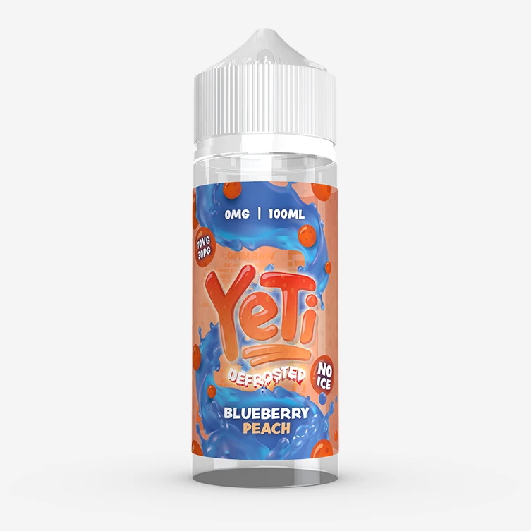 Yeti Defrosted – Blueberry Peach 100ml E-liquid