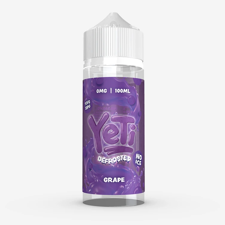 Yeti Defrosted – Grape 100ml E-liquid