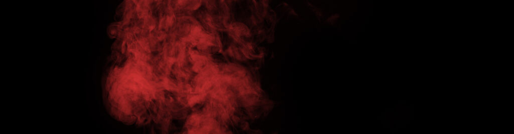 Red-Vapour-Black-Background